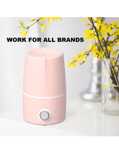 Esterilizador Automático de Copas Menstruales Mottery Rosa 99.9% Limpieza 2