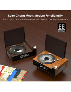 Reproductor de CD portátil PR-Reproductor de CD02 Bluetooth Negro 2