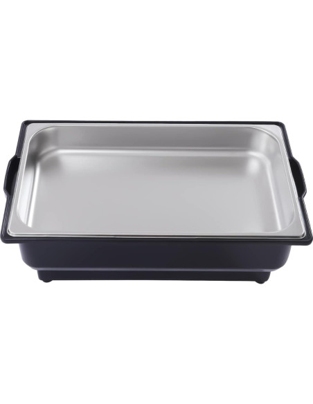 Chafer Eléctrico BILPIKOGoo 9L Acero Inoxidable Ajustable