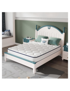 Colchón Twin Novilla 8" Híbrido Espuma y Resortes