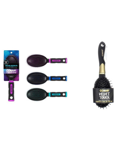 Cepillo Conair Salon Results Acolchado para Todo Tipo de Cabello