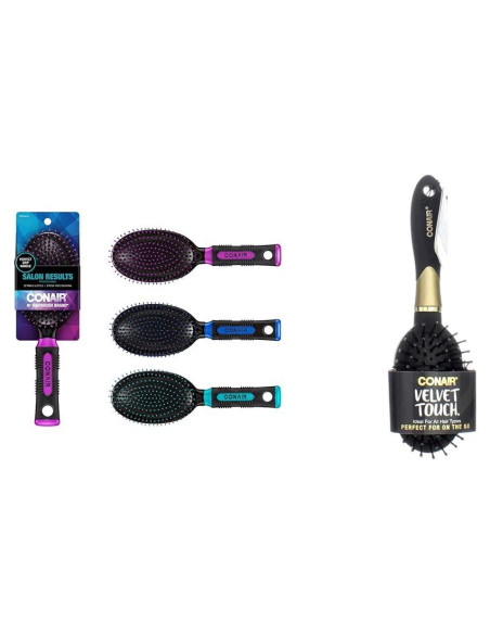Cepillo Conair Salon Results Acolchado para Todo Tipo de Cabello