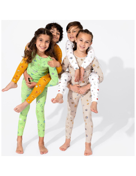 Pijama Convertible Bellabu Bear Bambú Recién Nacido Béisbol