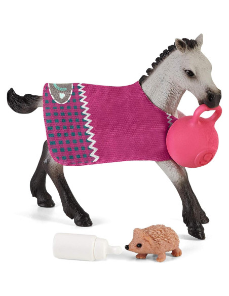 Set de Juego Potro Juguetón Schleich - 6 Piezas para Niños 5+