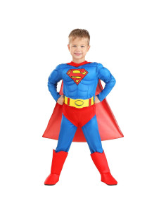 Disfraz Clásico de Superman para Niños 2T - Traje Rojo y Azul