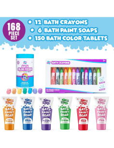 Juego de Baño Tub Works Arte de Baño 168 Piezas 2