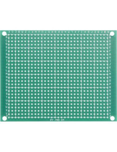 Placa de Circuito Impreso Universal uxcell 7x9cm 5pcs