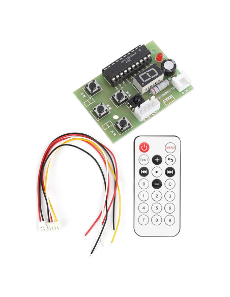 Controlador de Motor Paso a Paso DC 4-6V ViaGasaFamido con Control Remoto