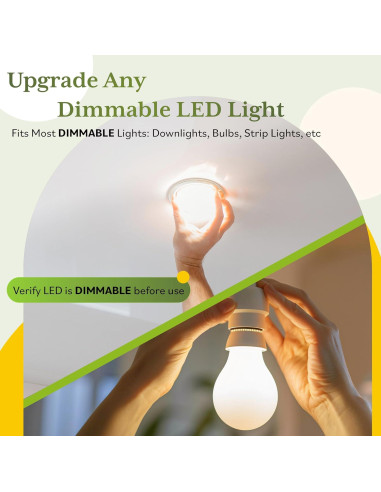 Interruptor Regulable TG Digital 1 Polo 3 Vías Blanco LED