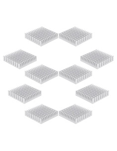 10 Disipadores de Calor de Aluminio Unxuey 45x45x1 cm