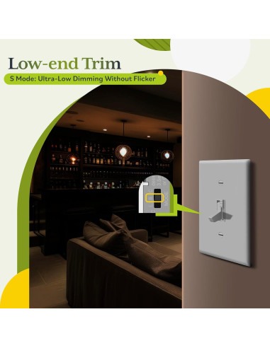 Interruptor Regulable TG Digital 1 Polo 3 Vías Blanco LED