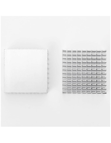 10 Disipadores de Calor de Aluminio Unxuey 45x45x1 cm