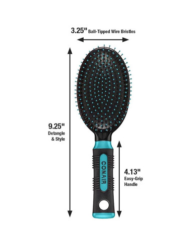 Cepillo Conair Salon Results Acolchado para Todo Tipo de Cabello