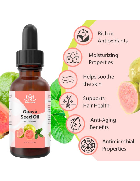 Aceite de Semilla de Guayaba Relaxcation 29.57 ml - Prensado en Frío