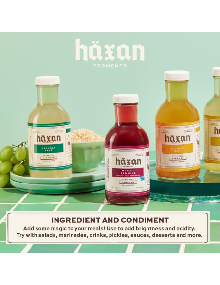 Vinagre de Sidra de Manzana Haxan Honeycrisp 355ml 5% Acidez