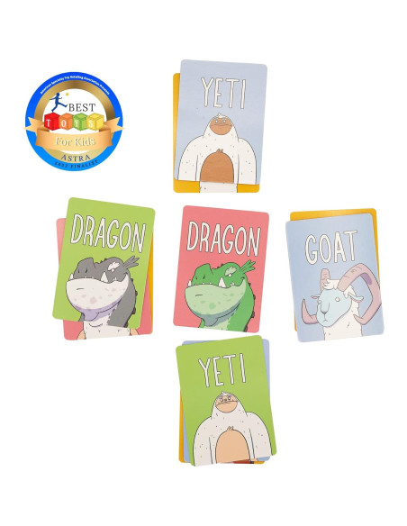 Juego de Cartas Yeti Slap - Gatwick Games, 2-6 Jugadores