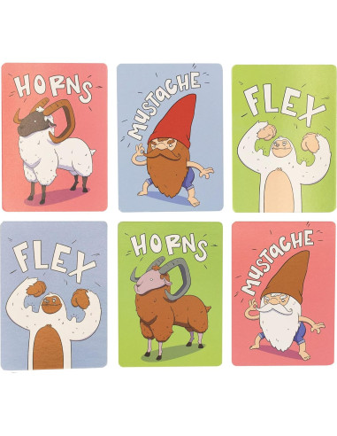 Juego de Cartas Yeti Slap - Gatwick Games, 2-6 Jugadores
