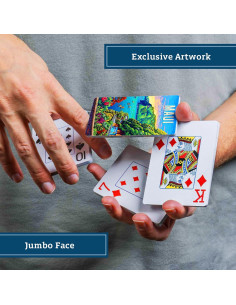 Baraja de Cartas Premium Boardwalk Puzzles Maui 9x6.5 cm 2