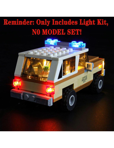 Kit de Luz LED Menzava para Lego 75810 Stranger Things