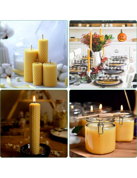 Pellets de Cera de Abeja Natural Encanlight 0.91kg Grado Alimenticio