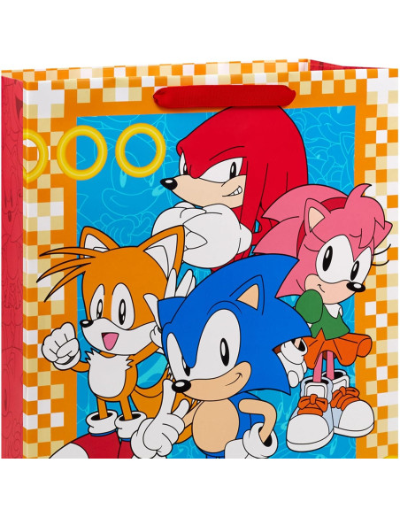 Bolsas de Regalo Sonic the Hedgehog Hallmark - 2 Piezas