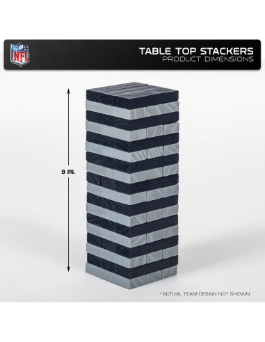 Apiladores de Mesa Wild Sports NFL Nueva Orleans Saints 54 Piezas