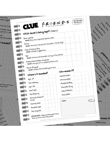 Juego de mesa Clue: Friends - Resuelve el misterio