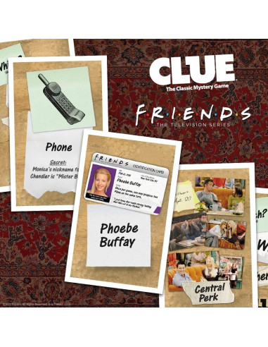 Juego de mesa Clue: Friends - Resuelve el misterio