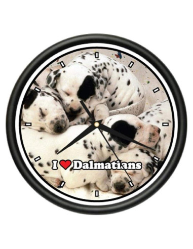 Reloj de Pared SignMission Dálmata 25.4 cm Animal