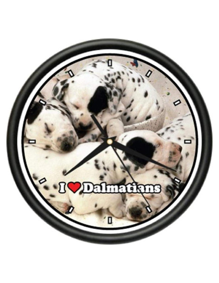 Reloj de Pared SignMission Dálmata 25.4 cm Animal