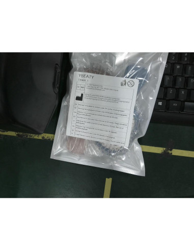 Paquete de 2 Mini Cepillos de Cabello YBEATY Viaje 15x6.5 cm