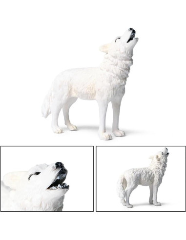 Juego de Figuras de Animales Lobos 10pcs Educativo para Niños