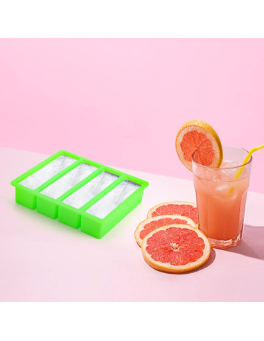 Juego de 4 bandejas de silicona Hedume para mantequilla 17x14.7cm