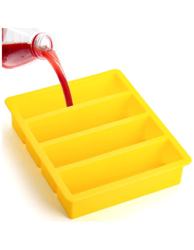 Juego de 4 bandejas de silicona Hedume para mantequilla 17x14.7cm