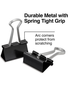 Grapas de Carpeta Staples, 60 Piezas, 10 Medianas y 50 Pequeñas 2