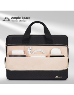 Funda para Laptop KIZUNA 17 Pulgadas Negra Acolchada 2