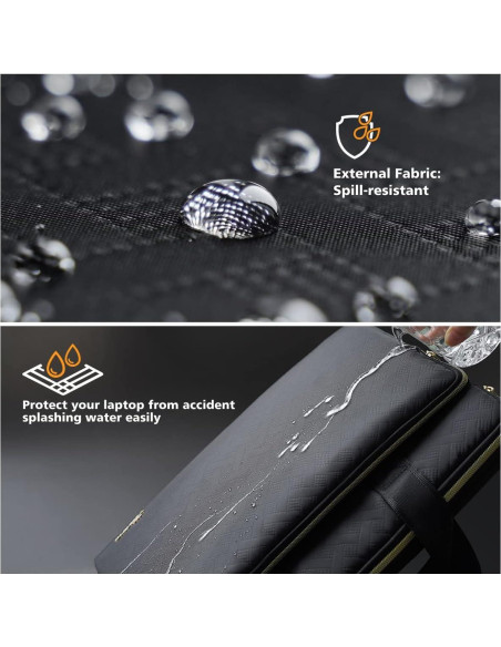 Funda para Laptop KIZUNA 17 Pulgadas Negra Acolchada