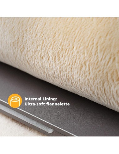 Funda para Laptop KIZUNA 17 Pulgadas Negra Acolchada