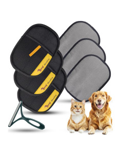 Set de 3 Guantes Removedores de Pelo de Mascotas Rorodog