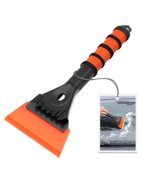 Raspador de Hielo TidyBliss 12.7 cm con Agarre Ergonómico