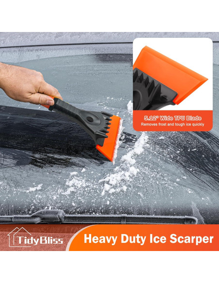 Raspador de Hielo TidyBliss 12.7 cm con Agarre Ergonómico