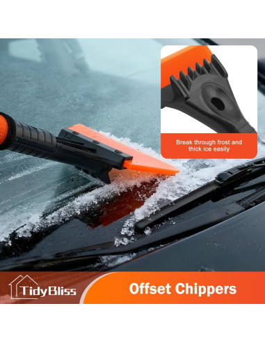 Raspador de Hielo TidyBliss 12.7 cm con Agarre Ergonómico