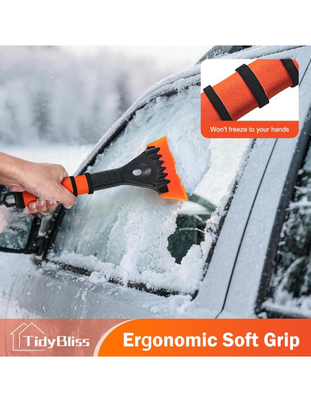 Raspador de Hielo TidyBliss 12.7 cm con Agarre Ergonómico