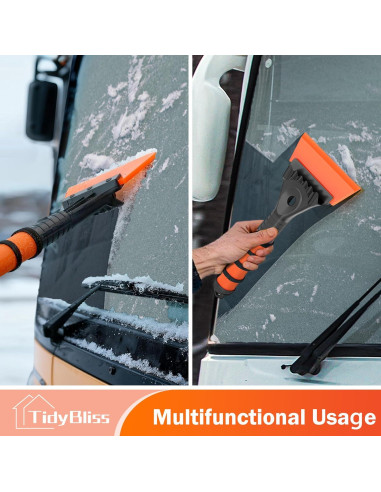 Raspador de Hielo TidyBliss 12.7 cm con Agarre Ergonómico