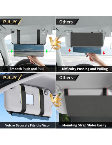 Extensor de Visera Solar Polarizada PJLJY con Organizador