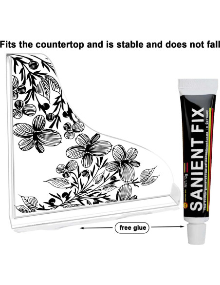 Protector de Salpicaduras para Ducha Pettyelf 2pcs Acrílico