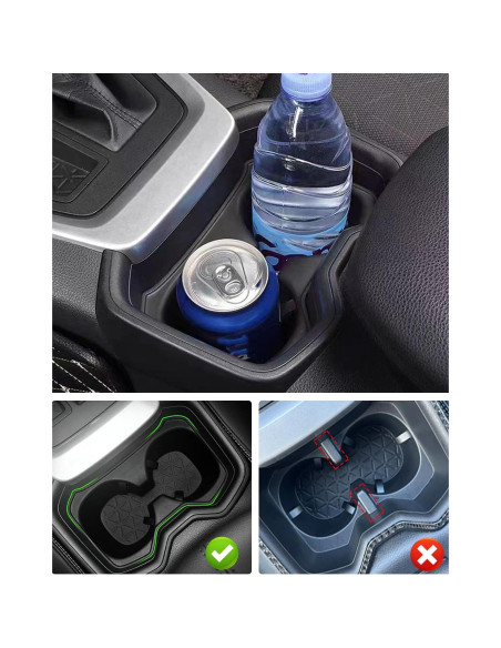 Insertos para Portavasos Toyota RAV4 2019-2022 KEPHTH