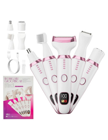 Afeitadora eléctrica 5 en 1 SIDHGN para mujeres - Indolora