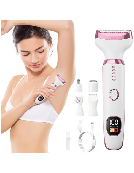 Afeitadora eléctrica 5 en 1 SIDHGN para mujeres - Indolora