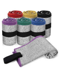 6 Toallas de Microfibra DIVINA VITAE 40x80cm Secado Rápido